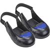 Copriscarpe con puntale in metallo, anti-urto, antiscivolo, con suola in gomma,