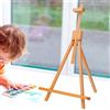Cavalletto in Legno per Pittura con Supporto per Bambini