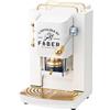 FABER PRO DELUXE MACCHINA DA CAFFE CON CIALDE - BIANCA NUOVA 2 ANNI GARANZIA