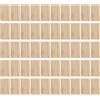 Natudeco 50Pcs Domino Tenon Set Legno di Faggio 8x40mm Tenoni Sciolti Accessori