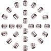 UNICRAFTALE 200 pc 4mm Colonna Perline in Acciaio Inox Distanziatori A