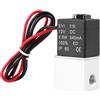 Yosoo Health Gear Elettrovalvola pneumatica 12V CC 1/8 2 vie Normalmente chiusa Elettrovalvola