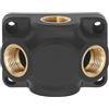 RIEGLER 112620-DVD12-2 - Scatola di distribuzione passaggio, ingresso e passaggio G 1/2, connettore 2 x G 1/2, 1 pezzo