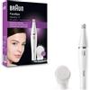 Braun FaceSpa 810 Epilatore Donna per il Viso con Spazzola di Pulizia per Epilare e