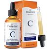 Florence 60ml Bio Siero Vitamina C e Vit E Siero Viso Acido Ialuronico Antirughe