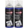 AMBRO-SOL SPRAY YOUR FACTORY OF AEROSOL Ambro-Sol - S158 Sbloccante Attivo con Grafite, Lubrificante Unito alle Potenzialità della Grafite, Ideale per l'Uso Professionale per Meccanici ecc, Marrone chiaro, 400 ml (Confezione da 2)