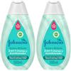 Johnson's Baby Soft & Shiny 2in1 Shampoo e Balsamo, Shampoo bambini con balsamo per un'idratazione extra, Formula Non Più Lacrime per una detersione delicata, Senza solfati e coloranti, 500 ml