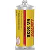 LOCTITE EA 3430, Adesivo epossidico bicomponente rapido, Colla resistente all'acqua, Colla epossidica per riparazioni di vetro, metallo e altro, 1 cartuccia doppia da 24ml