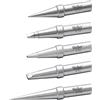Weller T0054104699 Set di 5 punte di saldatura ET per stazione di saldatura WE1010