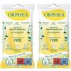 Orphea, Linea Detergenza, Foglietti Profuma Biancheria, Fragranza ai Fiori, Adatti per Capi in Lana, Seta, Lino e Cotone - Confezione da 40 Foglietti