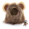 Divertente gatto piccolo cosplay leone parrucca testa cappello con cappuccio