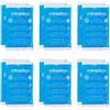 Relaxdays Ghiaccio Gel Termico, 12 Sacchetti Terapia Caldo Freddo, 9x15 cm, Cuscinetti Refrigeranti, Primo Soccorso, Blu