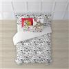 BL BELUM BELUM | Copripiumino Tom & Jerry | Copripiumino modello Tom & Jerry Black & Withe | Copripiumino con bottoni | Copripiumino 100% cotone | Copripiumino (150/160 (240 x 240 cm)