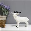 Statue di Capra di Peluche Statuette Da Giardino Decorazioni per Prato, Patio,
