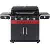 Char-Broil Gas2Coal 440 - Barbecue a Gas, Colore: Nero