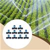 10x ugelli atomizzatori micro emettitori a goccia per tubi di irrigazione a