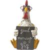 Statua di pollo Buongiorno Scultura di pollo per armadio Camera da letto