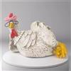 Statua di pollo Buongiorno Scultura di pollo per armadio Camera da letto