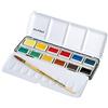 Da Vinci Finest Leonardo - Set di pennelli per acquerelli, in Metallo, Bianco, 30 x 30 x 30 cm, Serie 4029