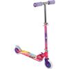 BricoShop24 Monopattino Pieghevole Bambini Principesse 2 Ruote Manubrio Regolabile