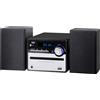 TREVI Mini Hi-Fi Stereo 20 Watt Wireless con Lettore CD USB e AUX Nero 0H10F600 TREVI