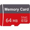 Micro SD Card 64MB 128MB 256MB 512MB Scheda Memoria TF per Vecchi Dispositivi