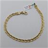 ermini BRACCIALE DA UOMO A MAGLIA IN ORO GIALLO 18KT 750 5,4 GRAMMI (1923)