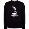 Felpa Keith Flint punk electro techno hardcore rave anni 90 Cappuccio Girocollo