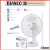 CFG Ventilatore da Tavolo cfg ev109 Terra Casa BIANCO 30cm Oscillante 3 Velocita'