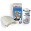 LASAV 18401 KIT VETRORESINA LASAV RESINA POLIESTERE LIQUIDA + FOGLIO FIBRA DI VETRO 750 ML