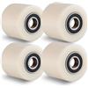‎Aisny 4 pezzi Ruote per Transpallet Nylon 80 x 70 mm, Asse 20 mm, Ruote per