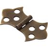 Hillman The Hillman Group 851591 1 - 11/16 x 3 - 1/40,6 cm decorative cerniera in ottone, finitura in ottone antico,