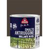 Boero Fai da Te, Smalto Antiruggine, Brillante in Gel, per Interno/Esterno, Applicazione Diretta, Alta Aderenza e Protezione, Pronto all'Uso, Colore Testa di Moro, Formato da 0,5L