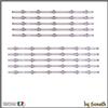 SONETH KIT 10 BARRE LED TV PER LG 55LB6300-UQ 59LB5550-UY 55LB5500-UC 55LB5500-ZA
