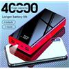 ANDOWL powerbank 40000Mah ricarica RAPIDA, VELOCE , 1MICRO USB X2 TYPE-C X2 USB