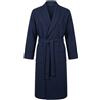 irge Vestaglia Lunga Sciallata Uomo B&B Made in Italy Blu Elegante Leggera Taglia 60