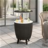 vidaXL Ice Cooler Table, Ice Cooler Tables, Tavolo Frigo vidaXL