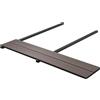 vidaXL Pavimento da Deck 6 pcs Marrone Scuro WPC vidaXL