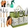 Set Di Attrezzi Da Giardinaggio, 9 Pezzi in Acciaio Inossidabile Ad Uso Intensiv
