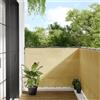 vidaXL Paravento da Balcone Marrone 120x600 cm in Tessuto Oxford Frangivento vidaXL
