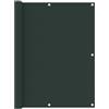 vidaXL Paravento da Balcone Marrone 120x600 cm in Tessuto Oxford Frangivento vidaXL