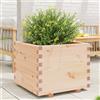 vidaXL Fioriera da Giardino 60x60x49,5 cm in Legno Massello di Pino fioriera vidaXL