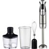 DCG FRULLATORE Mixer a Immersione 800W con Accessori HM1112SS DCG