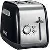 KITCHENAID Tostapane con Pinze 2 Fette 1100 Watt Nero e Inox 5KMT2115EOB