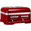 KITCHENAID Tostapane 4 Fessure Potenza 2500 Watt Rosso Metalizzato 5KMT4205ECA