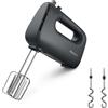 Philips Sbattitore Elettrico Mixer 400W con Turbo Nero serie 5000 HR3739/00 Philips