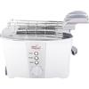 Melchioni Tostapane Melchioni tosta pane 2 Fette 600W 7 Livelli cottura Timer TOSTO
