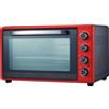 Akai Forno Elettrico Ventilato 52 Litri Potenza 2000W Rosso AKFE520 Akai