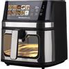 Melchioni Friggitrice ad Aria 8 Litri 2200W con Timer Gaia Plus 118340044 Melchioni