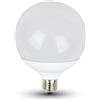 TEKLIFE LAMPADA LAMPADINA SFERA PALLA GLOBO 24W LED G120 LUCE FREDDA E27 TEKLIFE 6000K